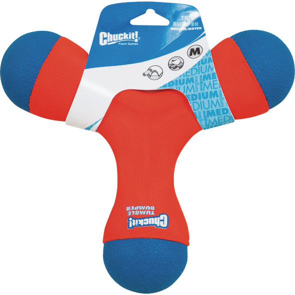 Chuckit Medium Tri-Bumper Dog Toy 52062