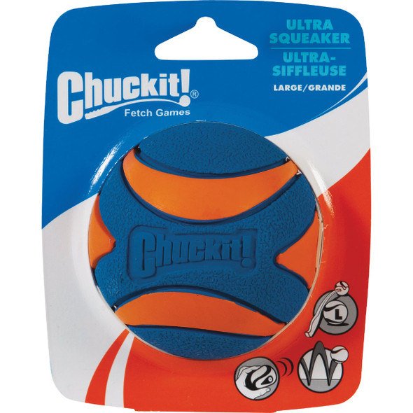 Chuckit Large Ultra Squeaker Dog Ball 52069