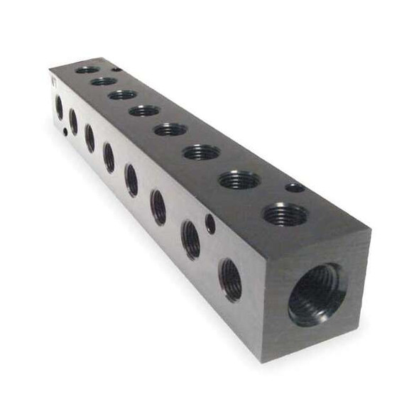 Pneumadyne Manifold, 90,Metal,NPT,3/8 In. M20-250-8-90