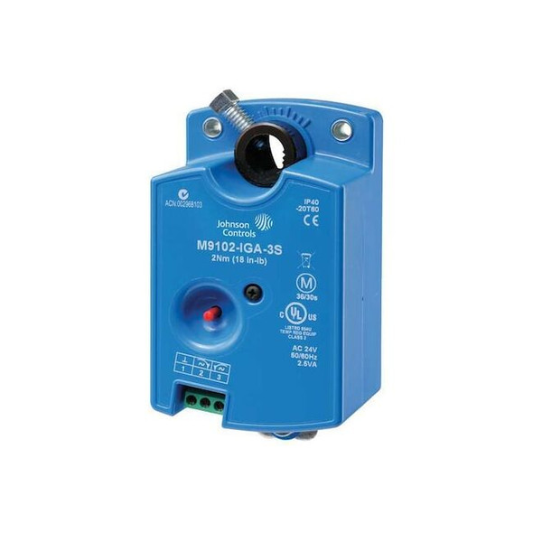 Johnson Controls Electric Actuator,On/Off, Floating M9104-IGA-3S