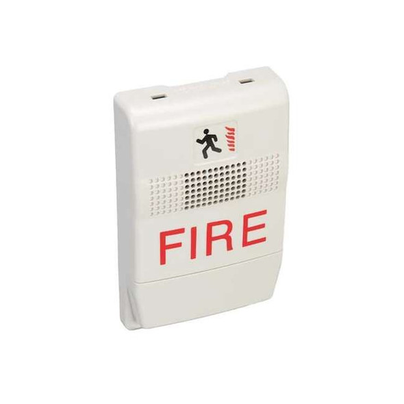Edwards Signaling Horn,Marked Fire,White EG1F-P