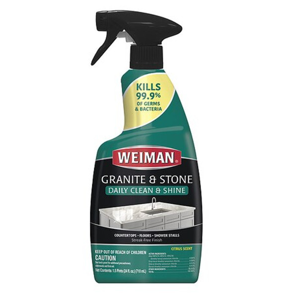 Weiman Stone Cleaner,24 oz,Spray Bottle,PK6 109A