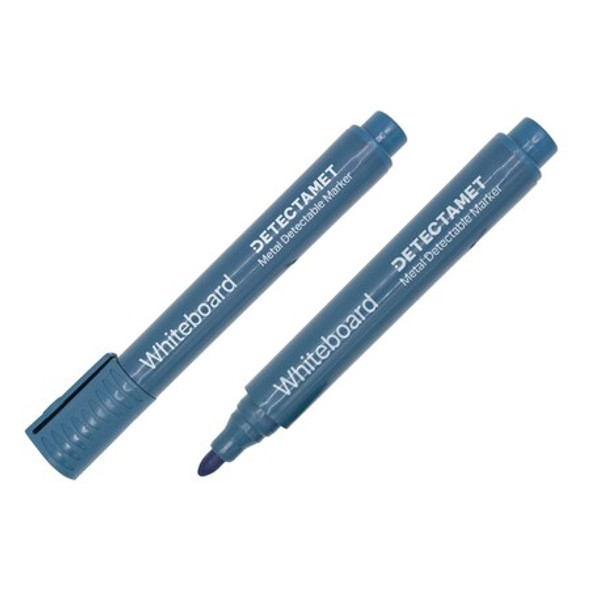 Detectamet Dry Erase Marker Set,Blue,Capped,PK10 145-A06-P01-A07 Detectamet Dry Erase Marker Set,Blue,Capped,PK10 145-A06-P01-A07