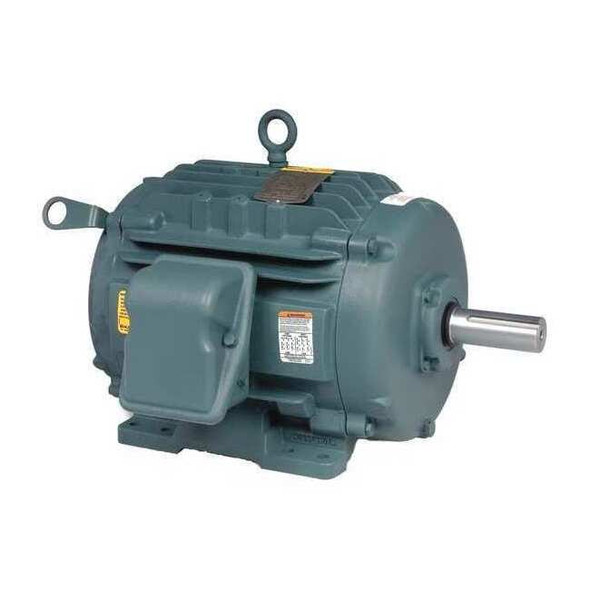 3-Phase AC Induction Motor, 15 HP, 254T Frame, 208V AC, 230V AC, 460V AC Voltage