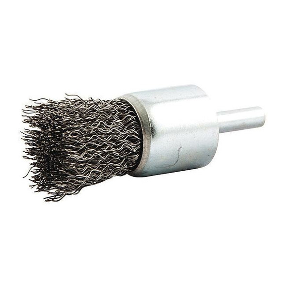 Manufacturer Varies End Brush,Shank 1/4",Wire 0.012" dia. 66254442932
