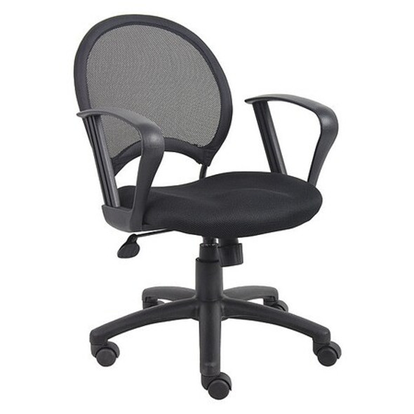 Boss Mesh Chair With Loop Arms B6217 Boss Mesh Chair With Loop Arms B6217