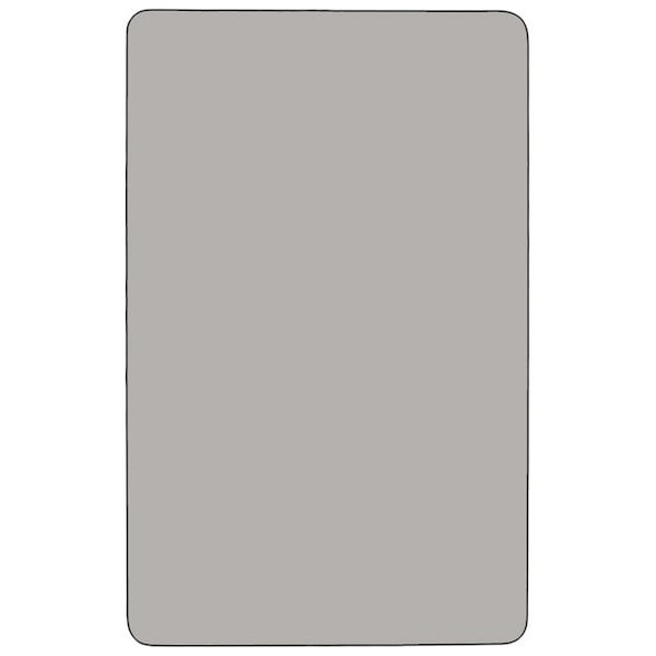 Flash Furniture Activity Table,Rectangle,Gray,24"x60" XU-A2460-REC-GY-H-P-GG Flash Furniture Activity Table,Rectangle,Gray,24"x60" XU-A2460-REC-GY-H-P-GG