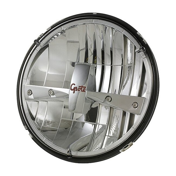 Grote 7" ROUND,CLEAR, LED,HI/LO BEAM HEADLAMP 90941-5