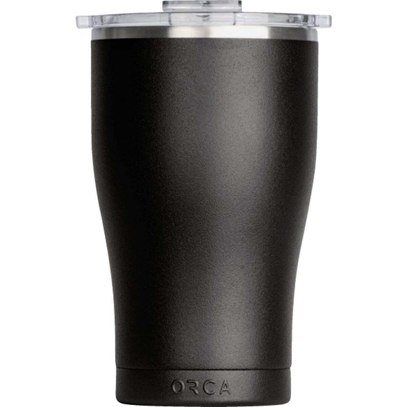Orca Chaser 22 Oz. Black Insulated Tumbler With Lid CH22BK