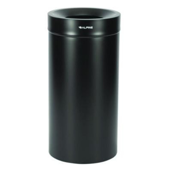 Alpine Industries WASTEBASKET,27 GAL,BK ALP47527BLKMK