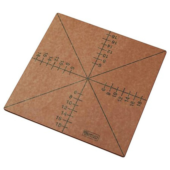 American Metalcraft Pizza Cutting Board,20x20 in,Brown MPCUT4 American Metalcraft Pizza Cutting Board,20x20 in,Brown MPCUT4