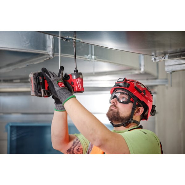 Milwaukee Tool Safety Goggles, TPV, Clear, Wraparound 48-73-2060