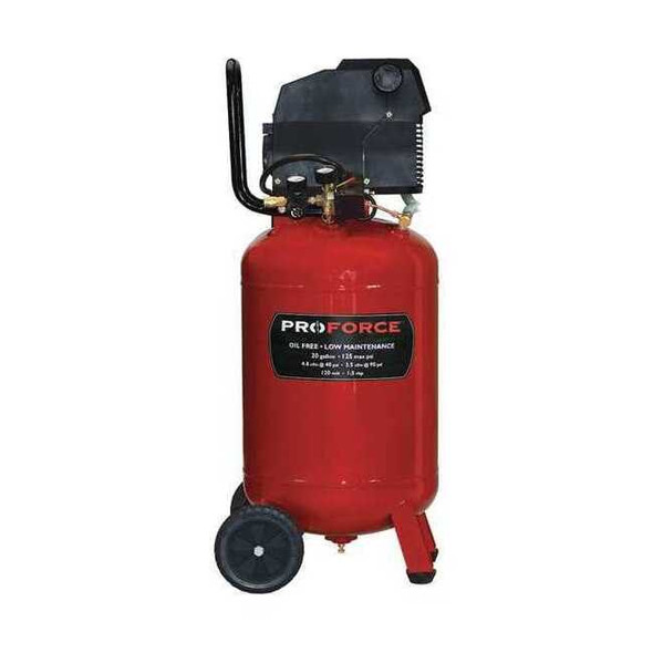 Proforce Veritcal Air Compressor,20 gal.,125 psi VLF1582019