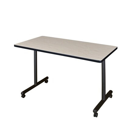 Kobe Rectangle Training Table, 42" W, 29" H, Laminate Top, Maple MKTRCC4224PL