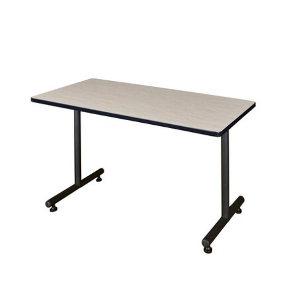 Kobe Rectangle Training Table, 42" W, 29" H, Laminate Top, Maple MKTRCT4224PL