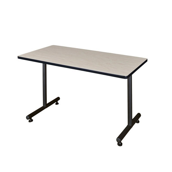 Kobe Rectangle Training Table, 42" W, 29" H, Laminate Top, Maple MKTRCT4224PL
