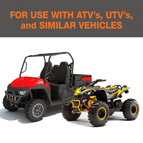 Buyers Products Wheel Chock, 3 In H, Black, Rubber WC35225