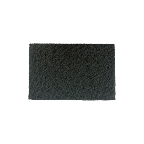 Gray 6" x 9" Non Woven Hand Pad Ultra Fine R HP-GRAY-10 HP-GRAY-10