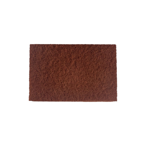 Maroon 6" x 9" Non Woven Hand Pad Very Fine R HP-MAROON-10 HP-MAROON-10