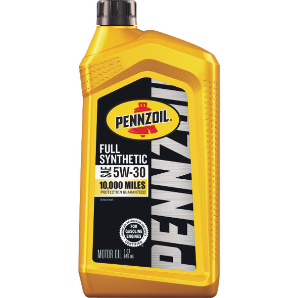 Pennzoil Full Synthetic 5W-30 Motor Oil, 1 Qt. 550058600 Pack of 6