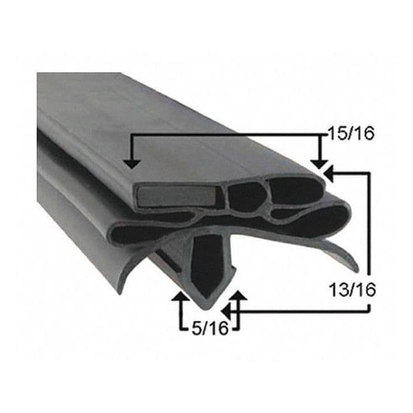 True WideGasket,Black,25-7/8inH,28-1/2inW 932586
