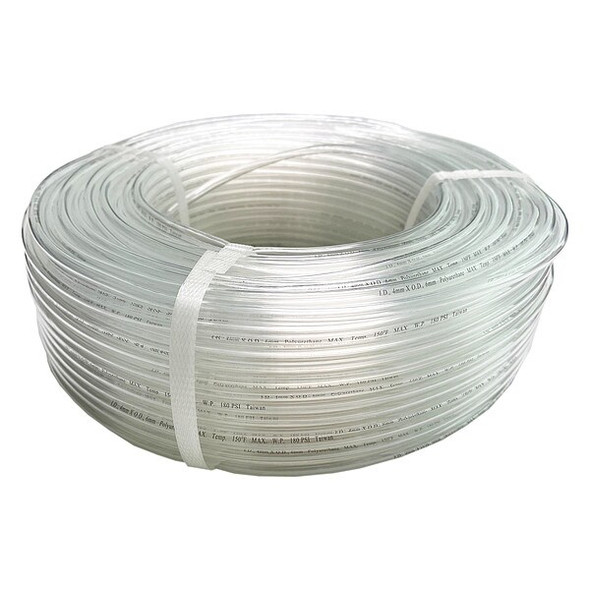 Manufacturer Varies Tubing,4mm ID x 6mm OD,250 Ft,Natural 806FH8