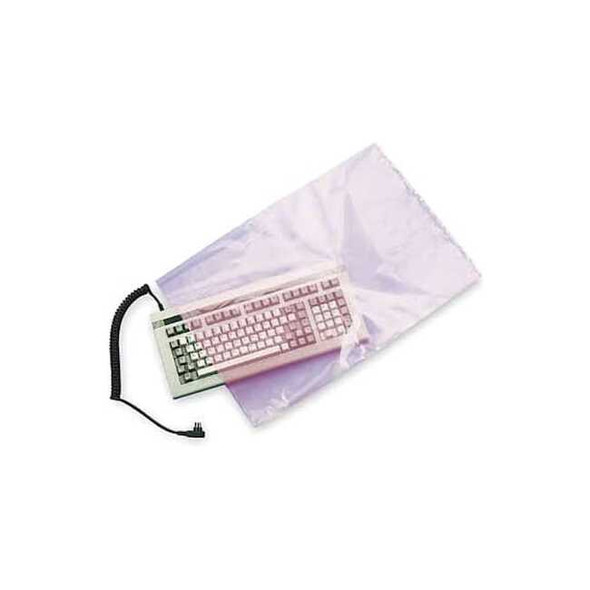 Manufacturer Varies Open Poly Bags, 2 mil, Pink, None, 500 PK 5CYC3