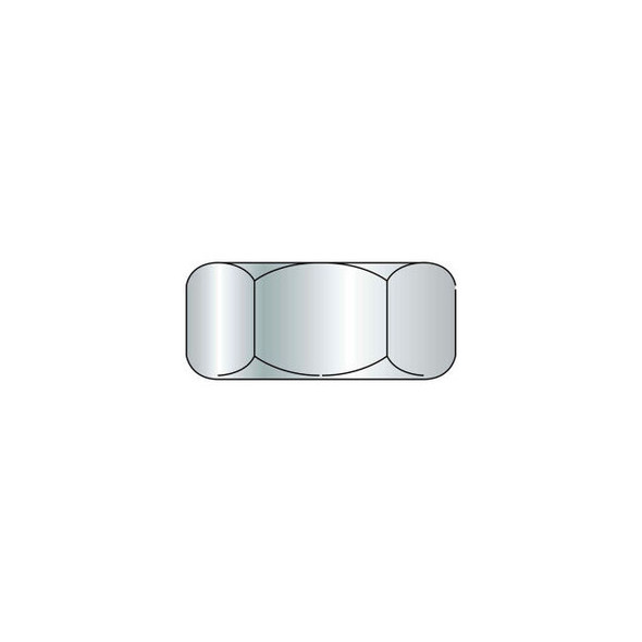 Hex Nut - M4 x 0.7 - Steel - Zinc CR+3 - Class 8 - DIN 934 ISO 4032 - Pkg of 100