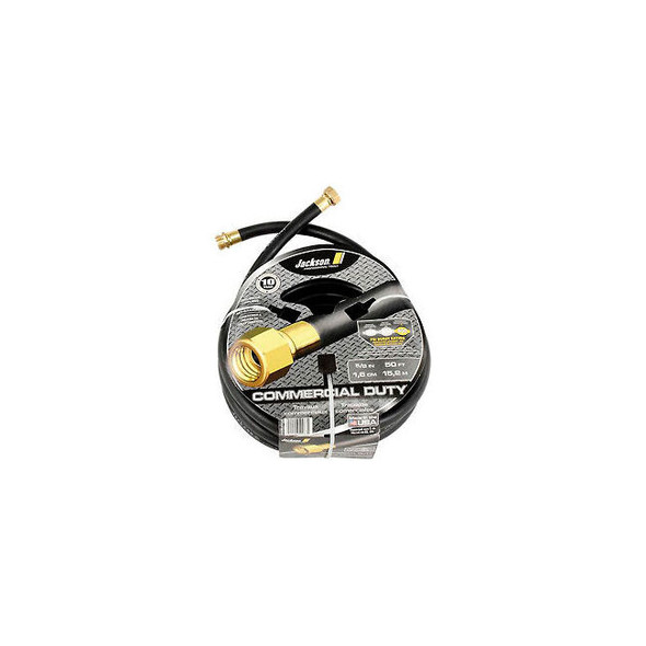 Jackson 4008300A Professional Tools 5/8"" X 50' Rubber Commercial Duty Garden Ho