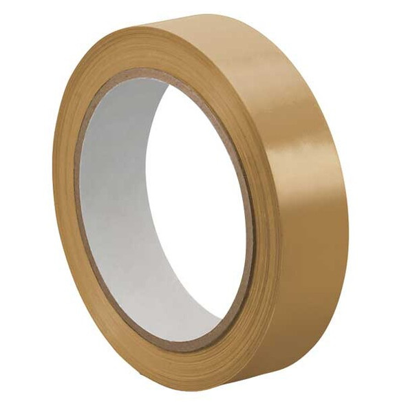 Tapecase Bag Sealing Tape,UPVC,Tan,3/8In x 72 Yd TC414
