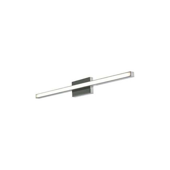Afx Barlow24"LEDVanity,Silver,Metal,24inL BARV2403L30D1PC