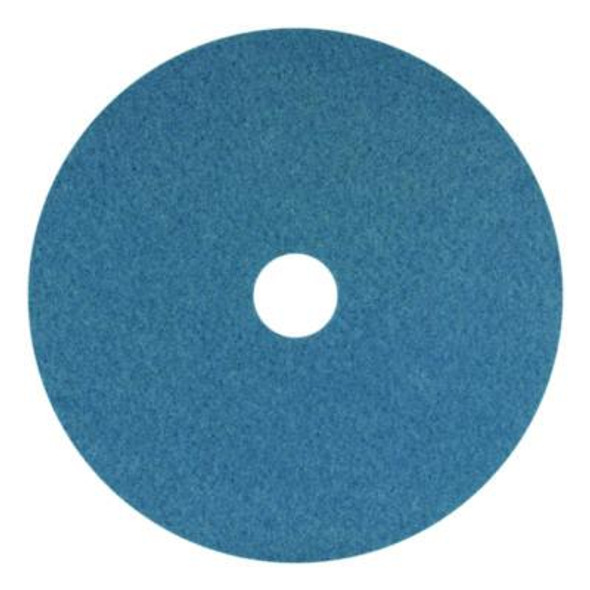Americo® Cleaner Pad, 20" Diameter, Blue, 5/Carton 400420