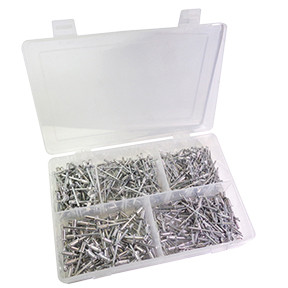 500 Pc. Aluminum Blind Rivet Assortment 346