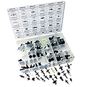 120 Pc. Master Push-Pin Retainer Assortment 39358