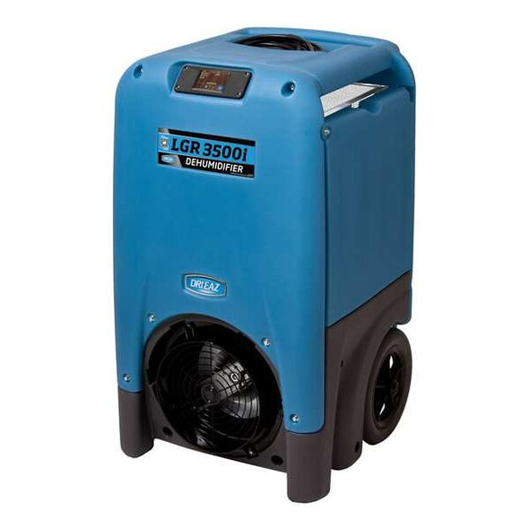 Portable Dehumidifier, Not Applicable, 24 in, Polyethylene Rotomolded, 115V AC