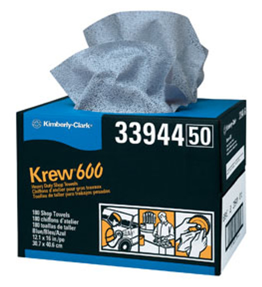 Krew 600 Twin Pop-Up Heavy-Duty Shop Towels 33944
