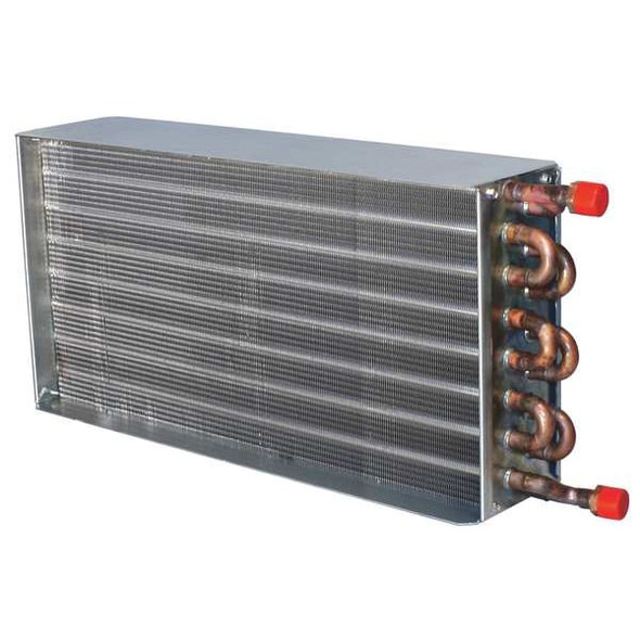 Precision Coils Hydrnc Heating Coil,1800 cfm,Slip/Drive SP1021824N