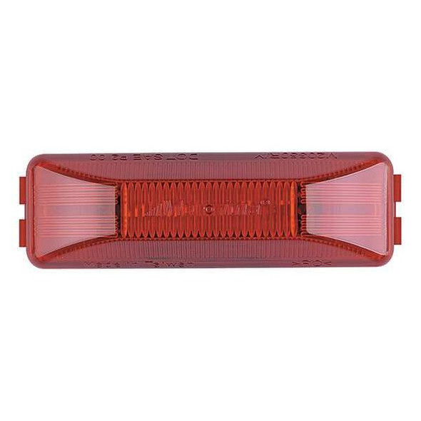 Maxxima Clearance Light, LED, Red, Surf, Rect, 4 L AX19RB-KIT