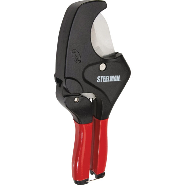 Steelman 2-1/2 In. Ratcheting PVC Cutter 42565