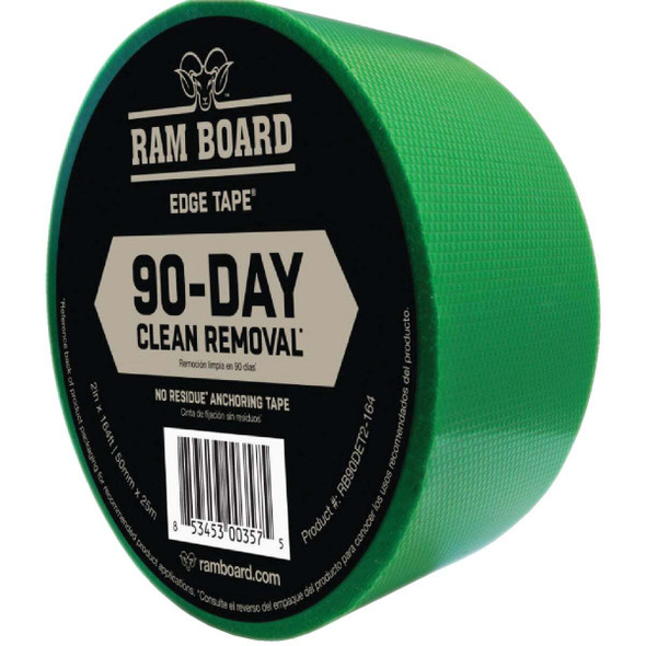 Ram Board 2 In. W x 164 Ft. L 90-Day Clean Release Edge Floor Protection Tape