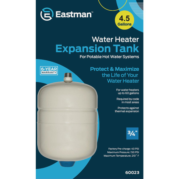 Eastman 4.5 Gal. Water Heater Expansion Tank