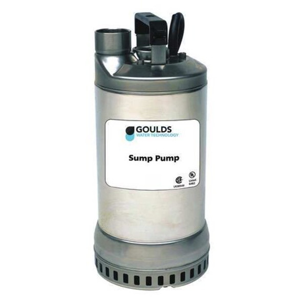 Goulds Plug-InUtilityPump,30ft,14.5in H,230VAC 1DW51C1EA