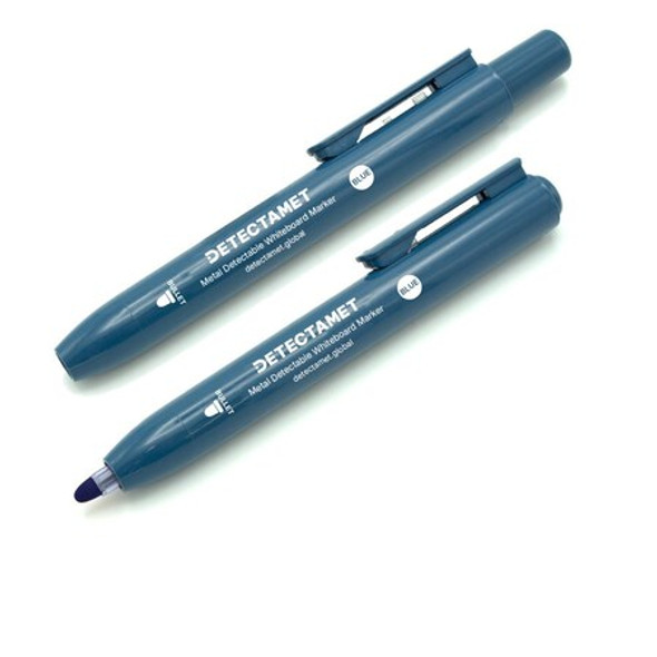 Detectamet Dry Erase Marker Set,Blue,PK10 145-A05-P01-A07 Detectamet Dry Erase Marker Set,Blue,PK10 145-A05-P01-A07