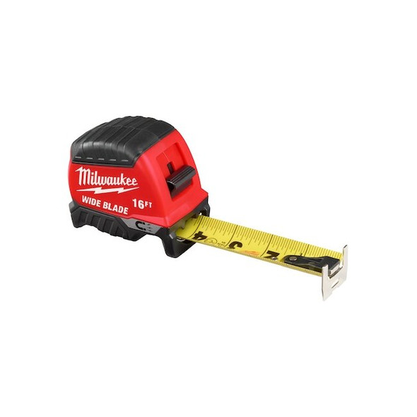 Milwaukee Tool 16ft Wide Blade Magnetic Tape Measure 48-22-1216M