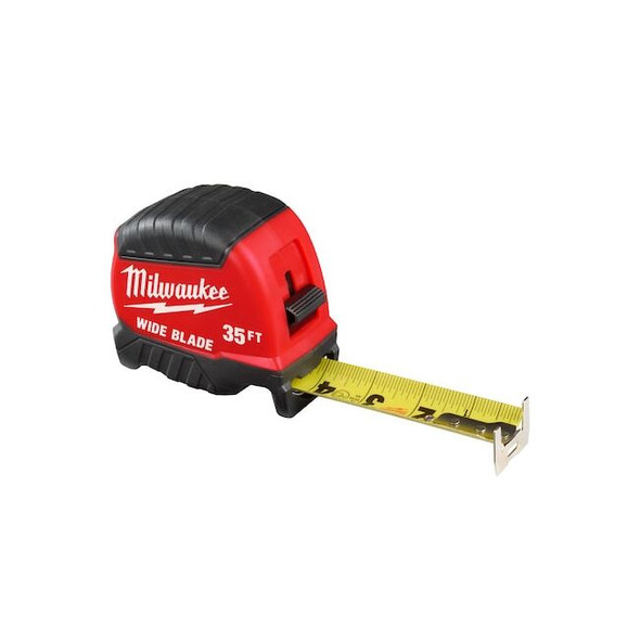 Milwaukee Tool Tape Measure,35 ft L Blade SAE 48-22-1235