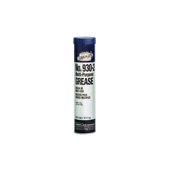 930 Series Multi-Purpose Grease, 14 1/2 oz, Cartridge, NLGI Grade 2 Pack of 10