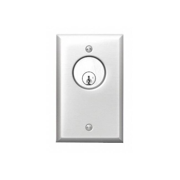 Sdc Key Switch,2-7/8 in. W,SPDT 706U