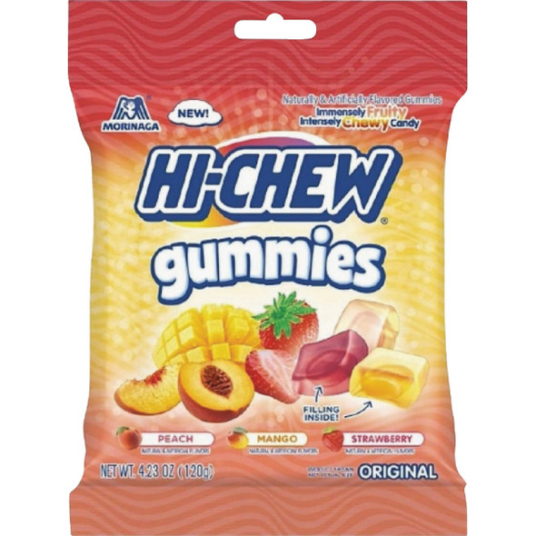 Hi-Chew 4.23 Oz. Original Gummies Candy 774697 Pack of 9