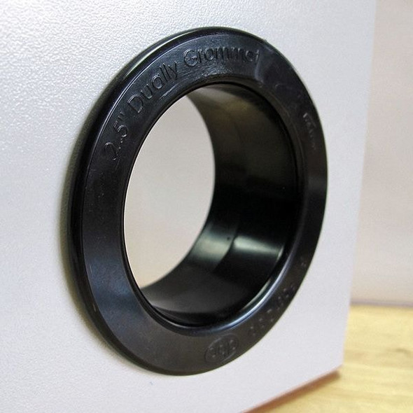 Fastcap Dual Sided Grommet,Wht,2.5In,PK100 DUALLY 2.5 100PC WH