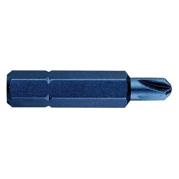 Westward Torsion Bit,SAE,1/4",Hex,No 2,1-1/4",PK5 40L657